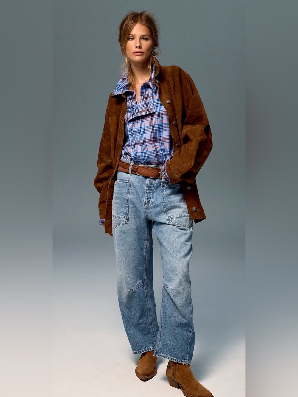 NWT! Free People We The Free Minimalist Moxie Barrel Jeans